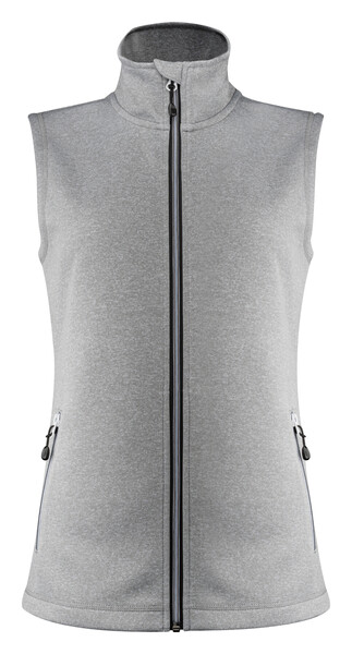 Printer Powerslide Vest Lady Grey Melange XXL