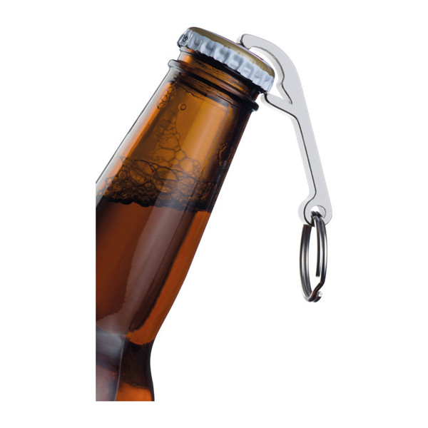 Metal Bottle Opener Worcester - Grey