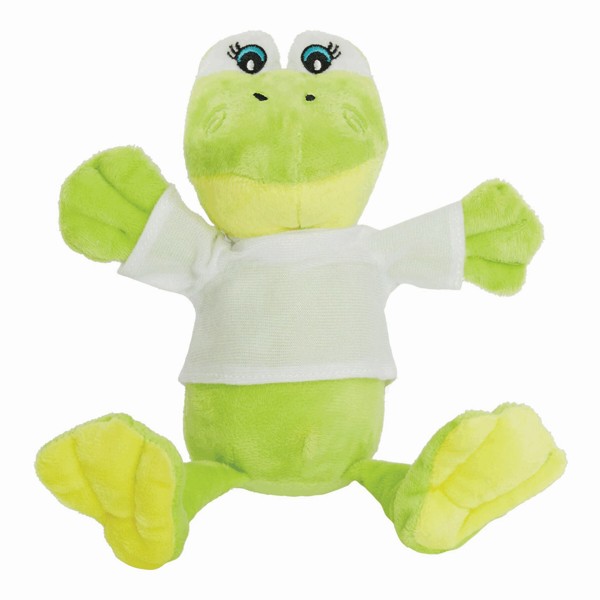 Frieda plush frog, polyester, 400 mm height