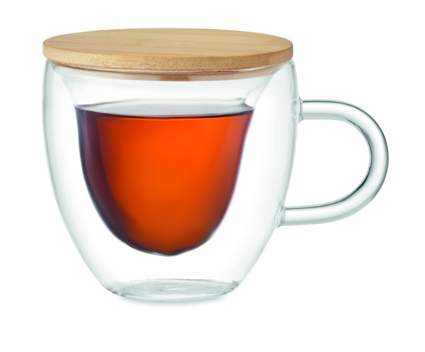 Coramug glass mug, 180 ml, double wall