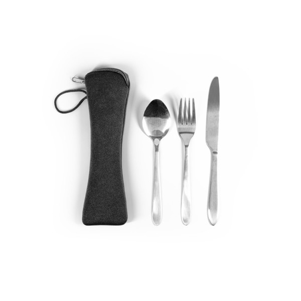 WILEY. 3-piece stainless steel cutlery set