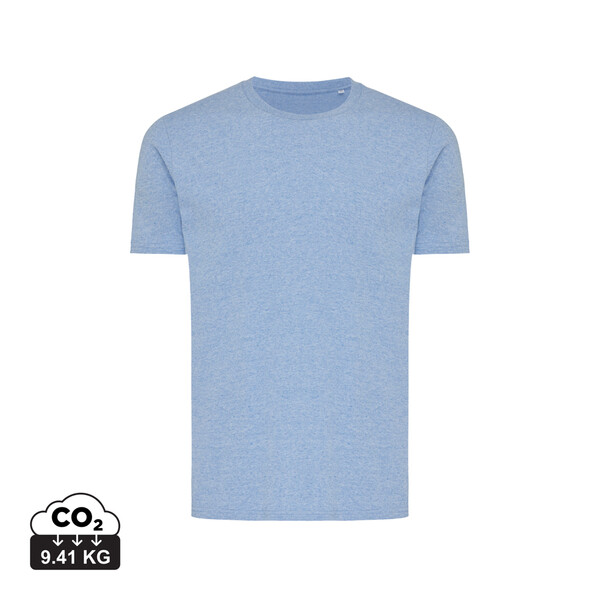 Tričko IQONIQ Brett z recykl. bavlny - Light Heather Blue / XXS