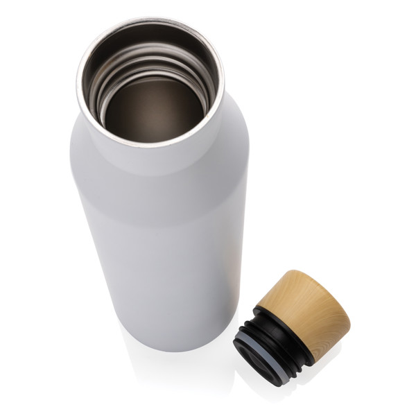 Gaia vakuumska steklenica 600 ml, reciklirano nerjaveče jeklo - Bela