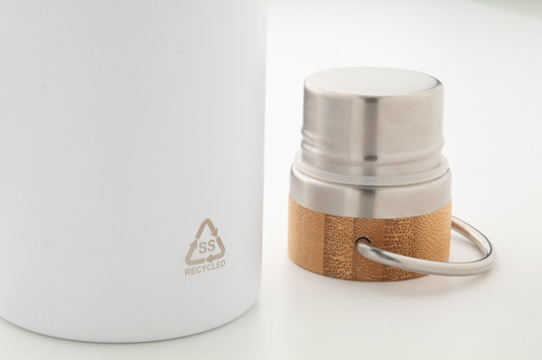 Insulated Bottle Ressobo - White