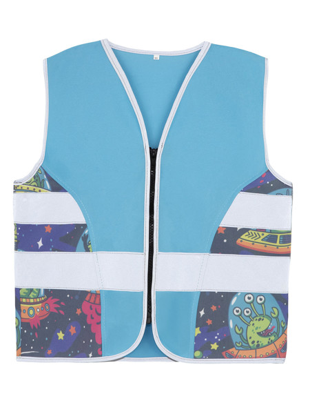 Children's Safety Vest Action - Neon Green / S