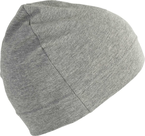 Sporty Fitted Beanie - Black