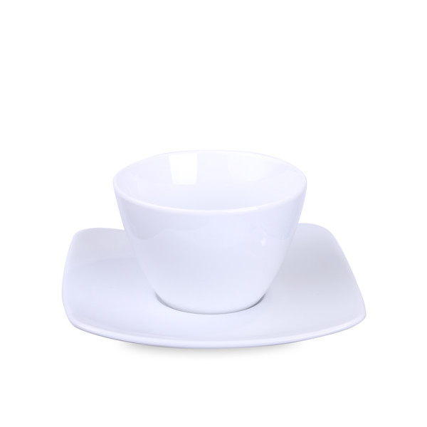 Luna porcelain cup set, 95 mm diameter