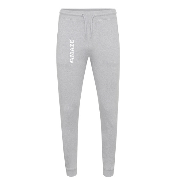 Iqoniq Cooper recycled cotton jogger - Heather Grey / M