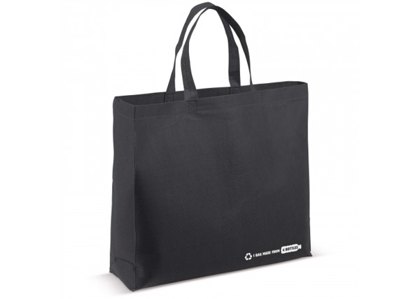 Schoulder bag R-PET 100g/m² - Black