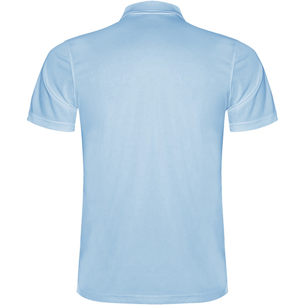 Polo sportiva a maniche corte da bambino da 150 g/m² Monzha - Blu cielo / 8