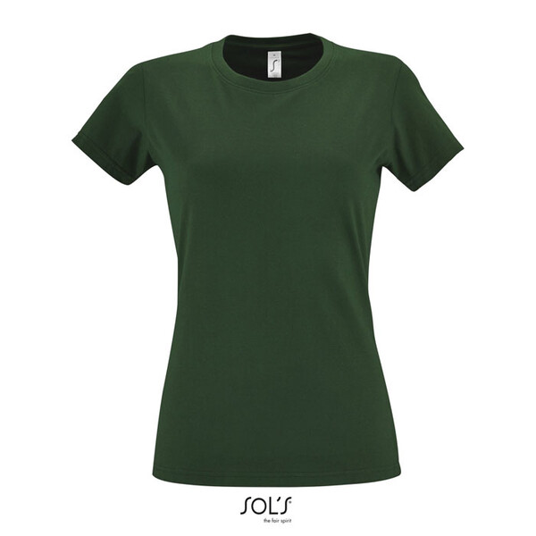 IMPERIAL WOMEN T-shirt 190g - Verde Garrafa EscuroXXL