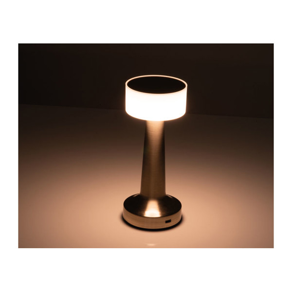 Stolná lampa Poznaň - Sivá