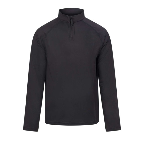 Lightweight Active 1/4 Zip - Jet Black / L