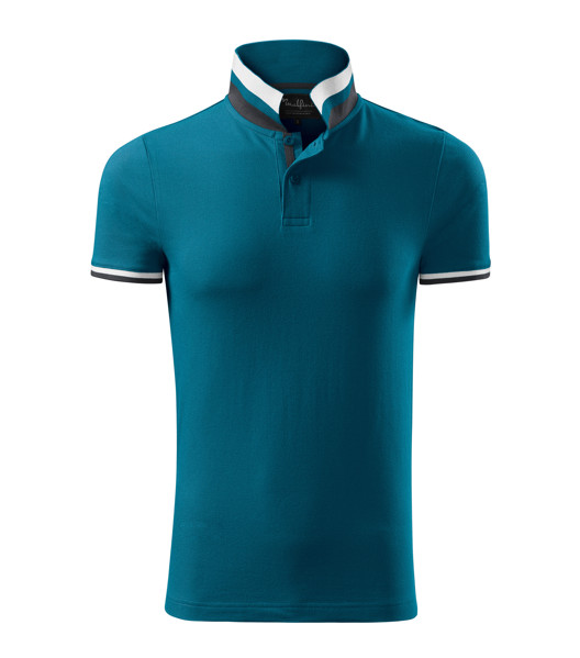 Polokošile Pánská Malfini Premium® Collar Up - Petrolejová / L