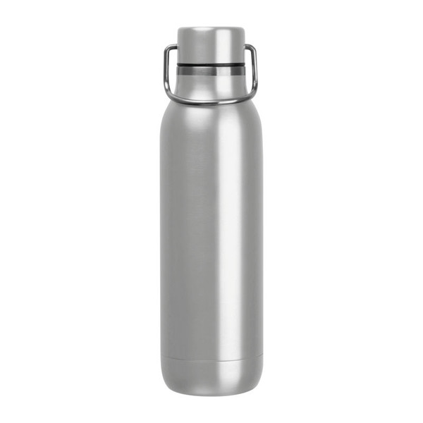 Stainless Steel Drinking Bottle Borgholm 600 ml - Grey