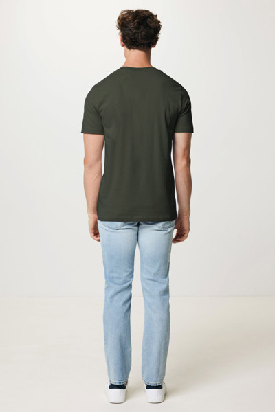 Tričko IQONIQ Brett z recykl. bavlny - Khaki / XXXL