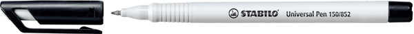 STABILO stylo overhead soluble, blanc/noir