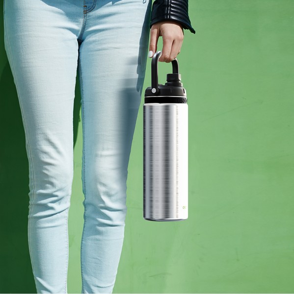 Asobu® Canyon Jug: 48 oz Insulated Water Bottle for Hiking and Camping - Recycled