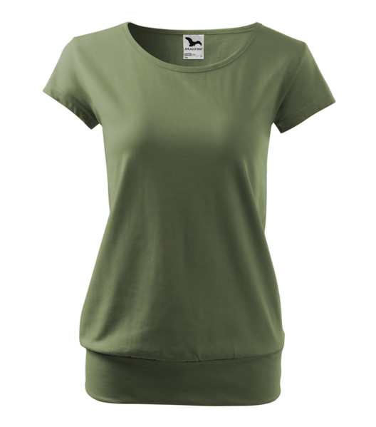 Tričko Dámské Malfini® City - Khaki / M