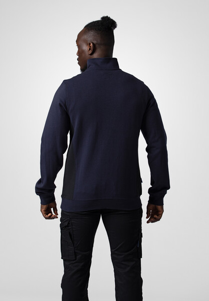2128 Sweatshirt 1/2 zip Grey XL