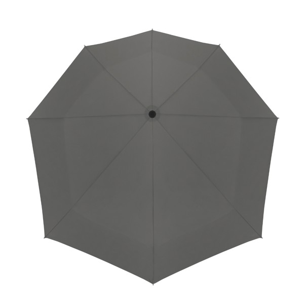 STORMaxi - Parapluie pliant tempte arodynamique - Ouverture et fermeture automatique - Impermable au vent -  90 cm - Gris