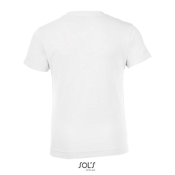 Sol's Regent Fit Kids' - Round Neck T-Shirt - White / 12A