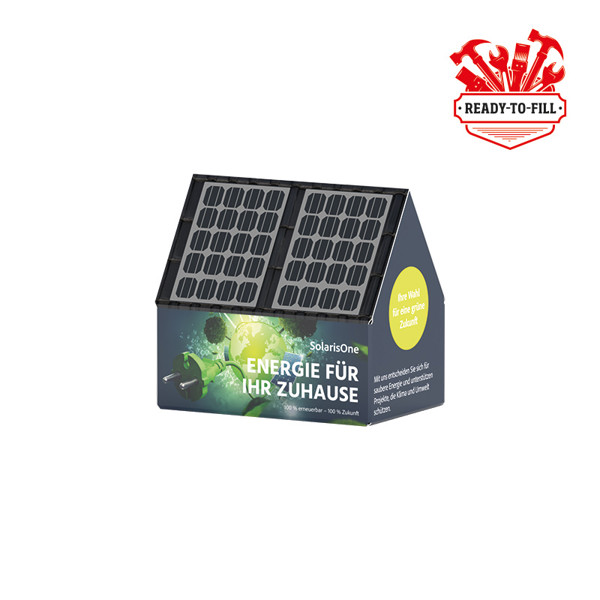 3D present house, ready to fill