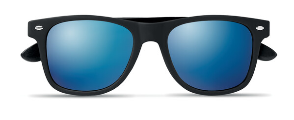 Lunettes de soleil bambou Rhodos - Bleu