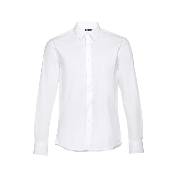 THC PARIS WH. Men's long-sleeved shirt. White - White / XL