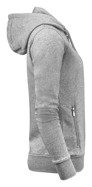 Harvest Westwood Woman Zip Hoodie Grey Melange M