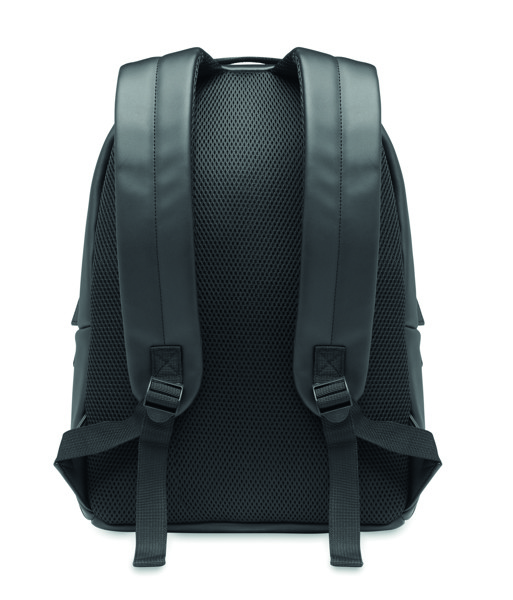 Laptop 15" soft PU backpack Bai Backpack - Black