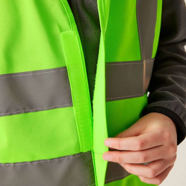 Hi-Vis Pro Junior Vest - Fluro Pink / 32