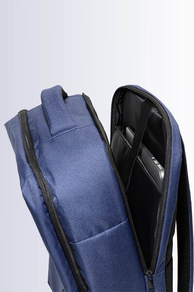 Rpet Carry-On Compression Backpack VacuFly - Dark Blue