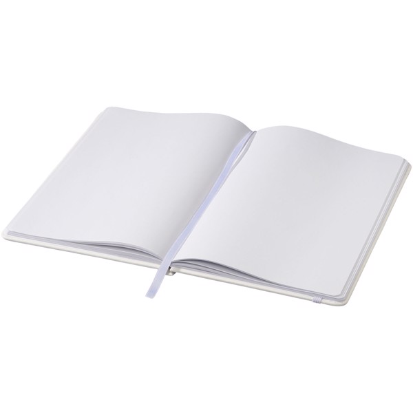 Blocco note A5 con pagine bianche Spectrum - Bianco