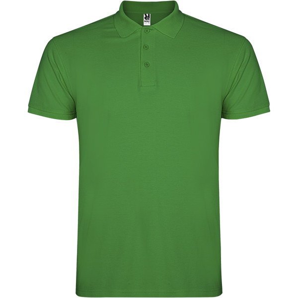 Polo a maniche corte da bambino da 200 g/m² Star - Verde tropicale / 7/8
