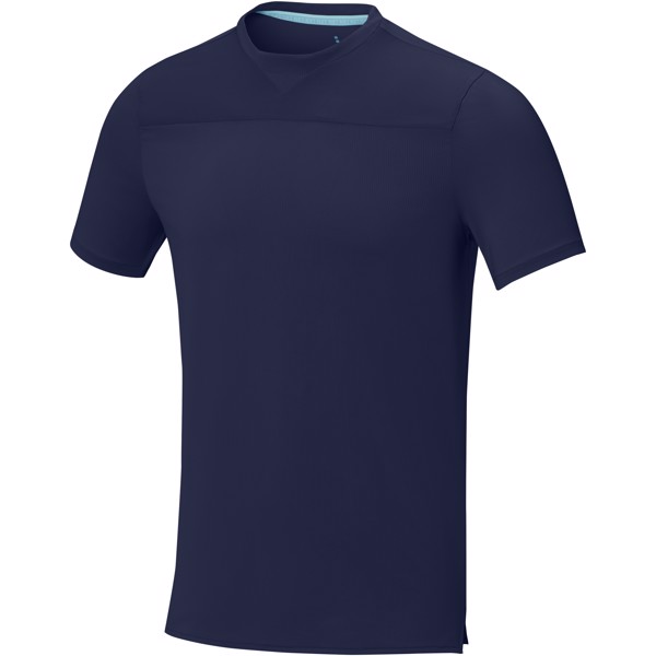 T-shirt cool fit de manga curta de GRS reciclado para homem de 160 g/m² Borax - Azul marinho / L