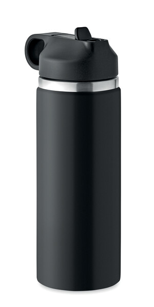 Double wall bottle 500 ml Ivalo - Black