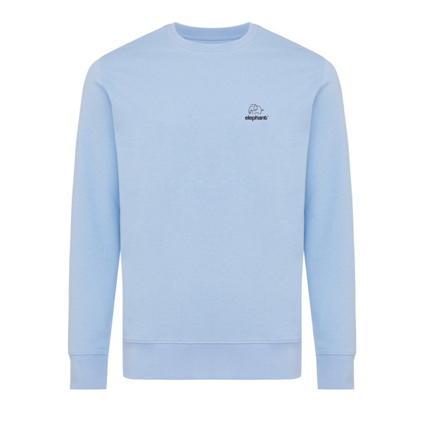 Lehká mikina Iqoniq Etosha z recykl. bavlny - Sky Blue / XS