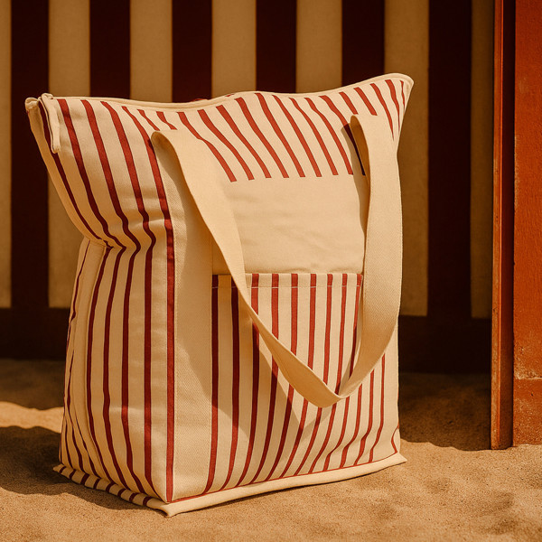 Sac cabas iso. BIOBEACH - ROUGE