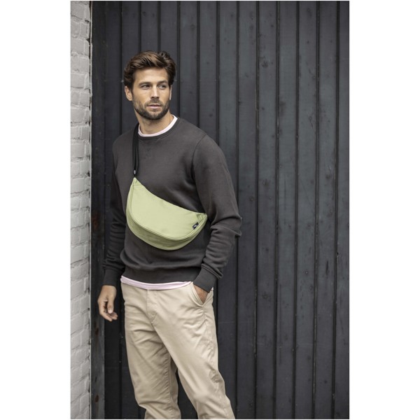 Sac banane Byron de 1,5 L recyclé - Bleu hale