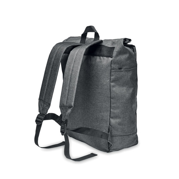 600D RPET 2 tone backpack Udine