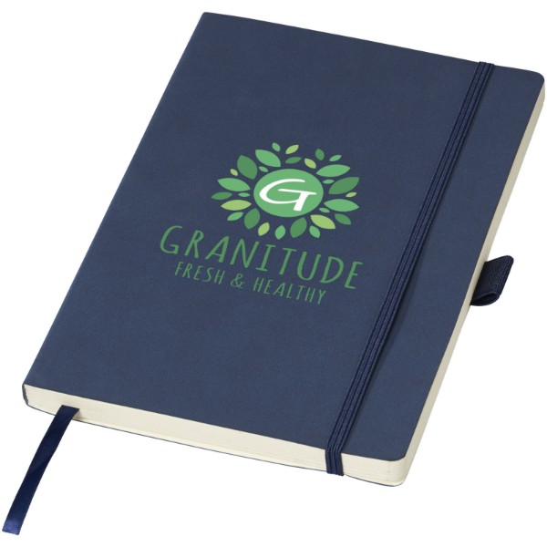 Carnet A5 Revello à couverture souple - Bleu foncé