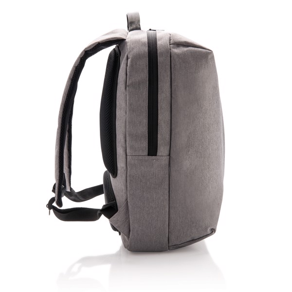 Xd Collection backpack, 15 inch laptop, 600D polyester - Grey / Green