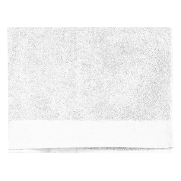 Organic Beach Towel - White