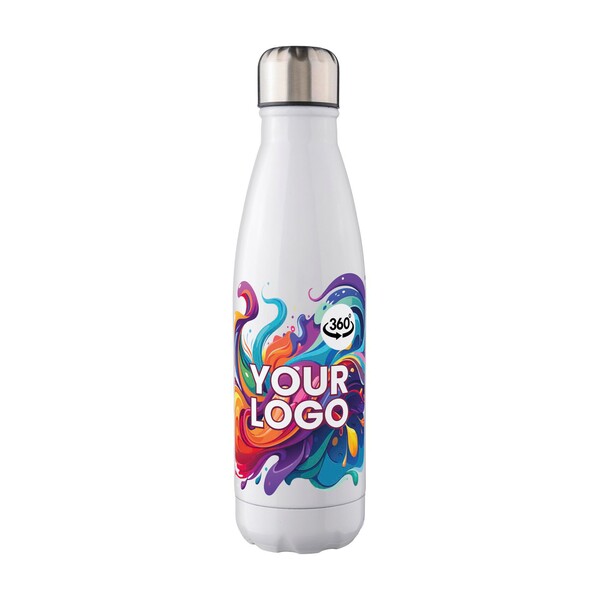 Garrafa Sumatra | Reciclada | 650 ml - branco
