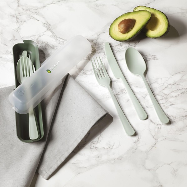 Outdoor 6-piece Ensemble de couverts - vert foncé