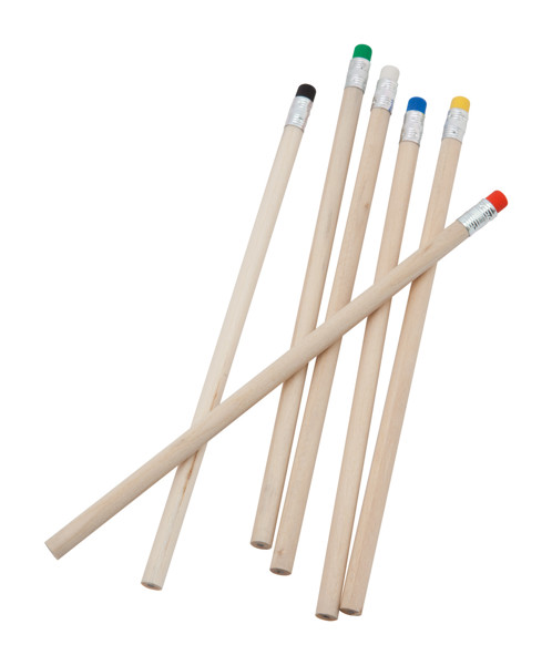 Pencil Nancil - White / Natural