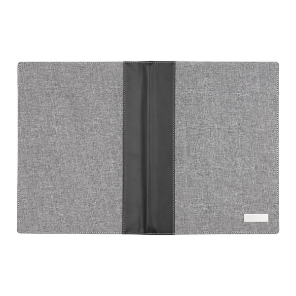 A4 Document Folder Smokey Zip