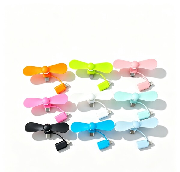 Mini fan – 2in1 connector