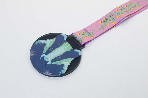Custom Medal Subdal Colour - Transparent Black
